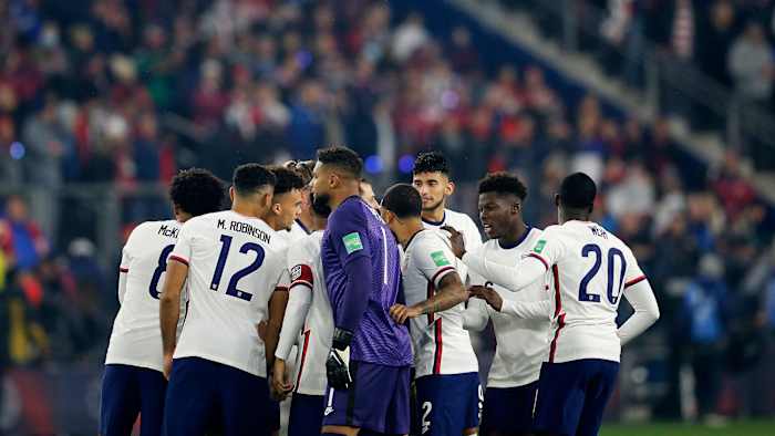 USMNT's starting XI vs. Mexico